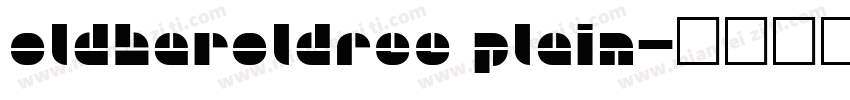 OldHaroldRee Plain字体转换
